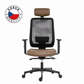 Powerton Ergonomischer Bürostuhl Lucie, Beige